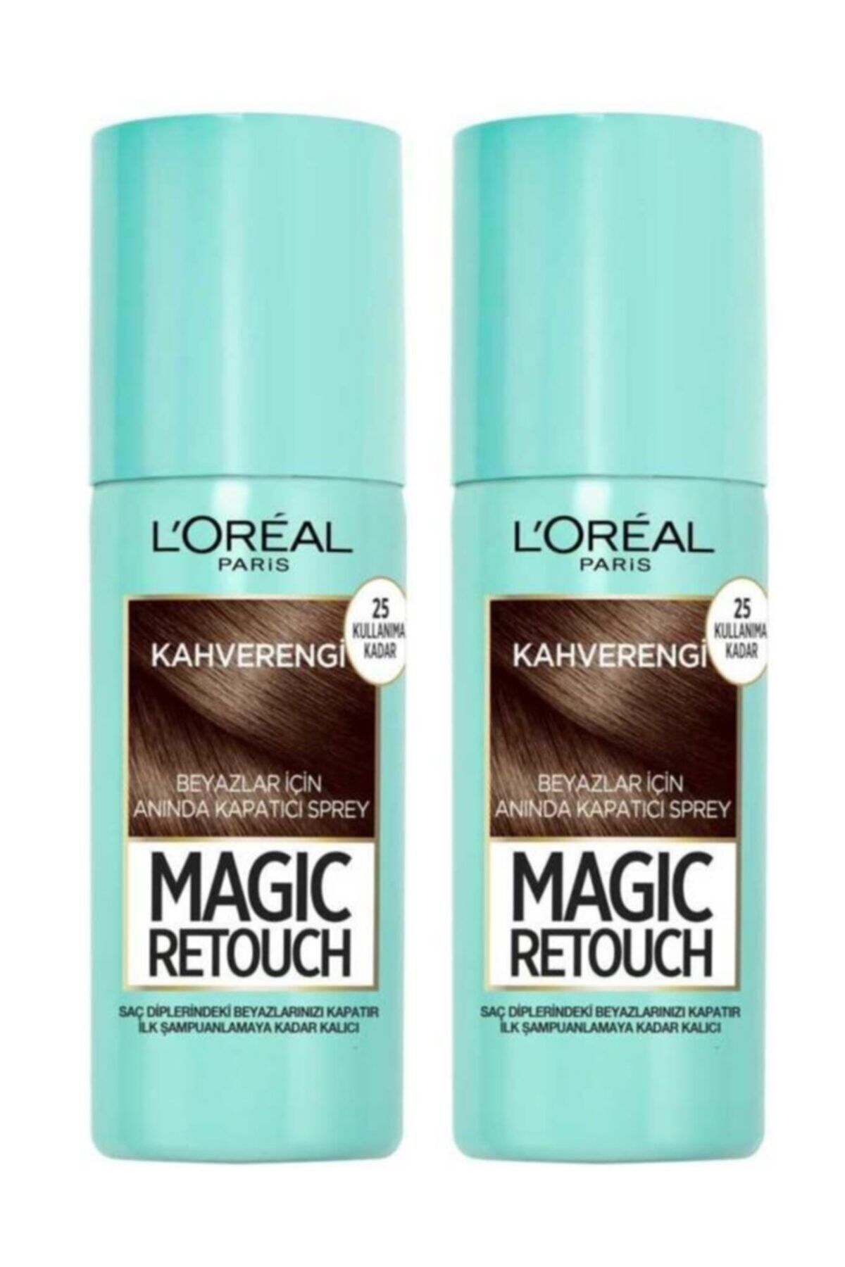 Loreal Magic Retouch Kahve Saç Spreyi X2