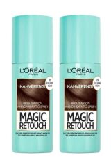 Loreal Magic Retouch Kahve Saç Spreyi X2