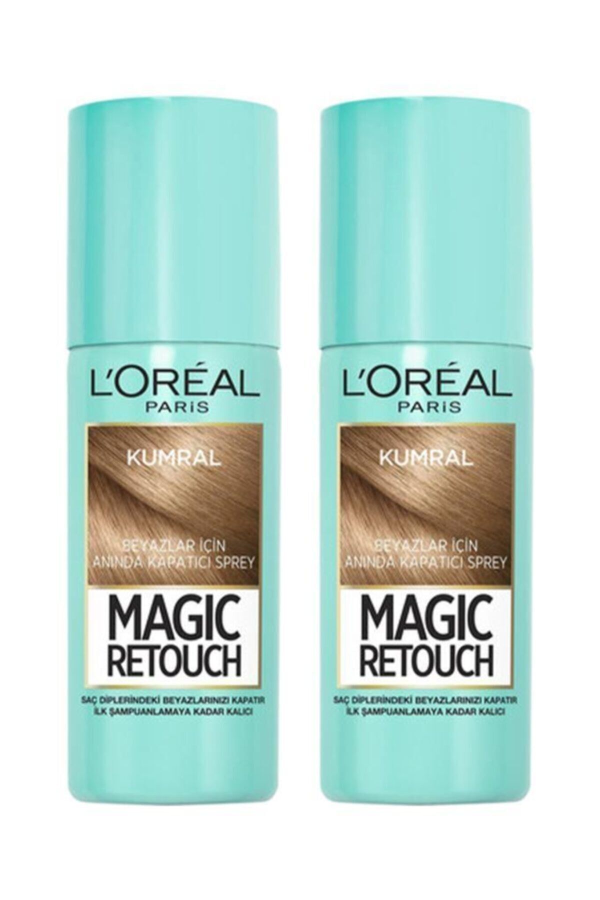Loreal Magic Retouch Kumral Saç Spreyi X2
