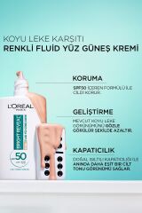 Bright Reveal Spf 50+ Koyu Leke Karşıtı Renkli Fluid Günlük Yüz Güneş Kremi 50ml - Light