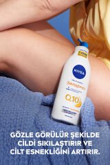 Q10 Sıkılaştırıcı Vücut Losyonu 400ml, 7 Günde Sıkılaşma, 72 Saat Nemlendirici,C Vitamini,Esnek Cilt
