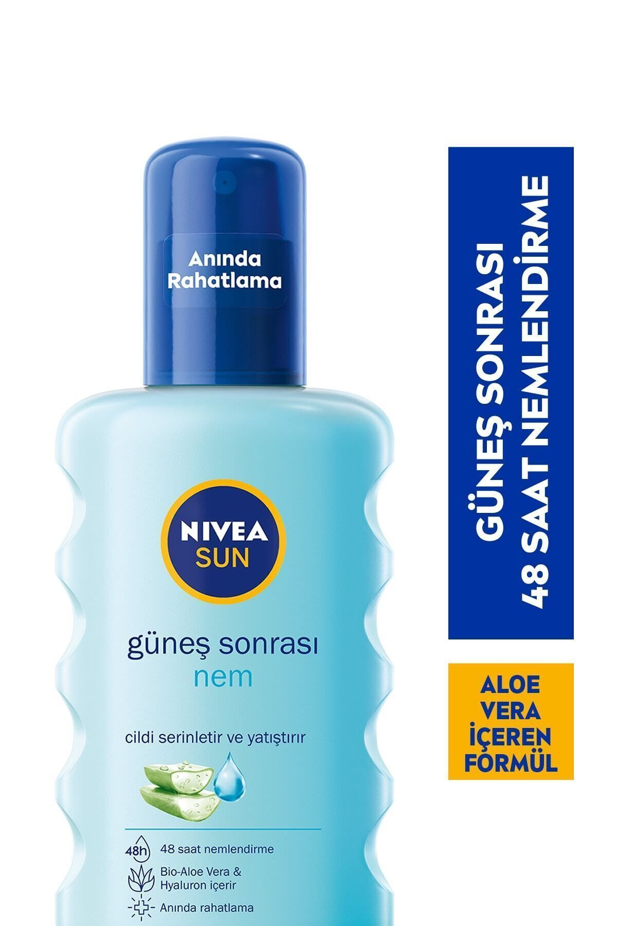 Sun Güneş Sonrası Nemlendirici Sprey 200 Ml,aloe Vera Özlü