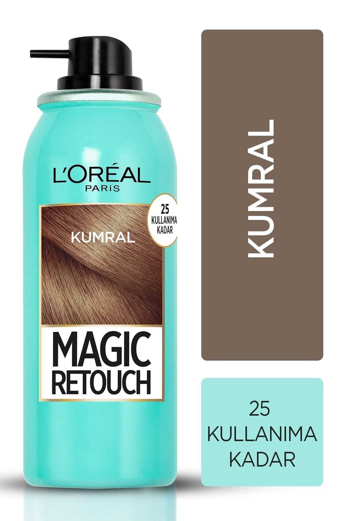 Beyaz Saçlar Için Kapatıcı Kumral Saç Spreyi - Magic Retouch 04 Beige 75 Ml 3600523193363
