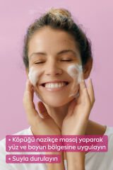 Aqua Rose Organik Gül Suyu İçeren Yüz Yıkama Köpüğü 150ml, Nemlendirici, Yüz Temizleyici, Micellar