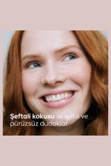 Şeftali Nemlendirici Dudak Bakım Kremi ve Parlatıcısı 4.8gr, Şeftali Aroması, Işıltılı Mercan Renk