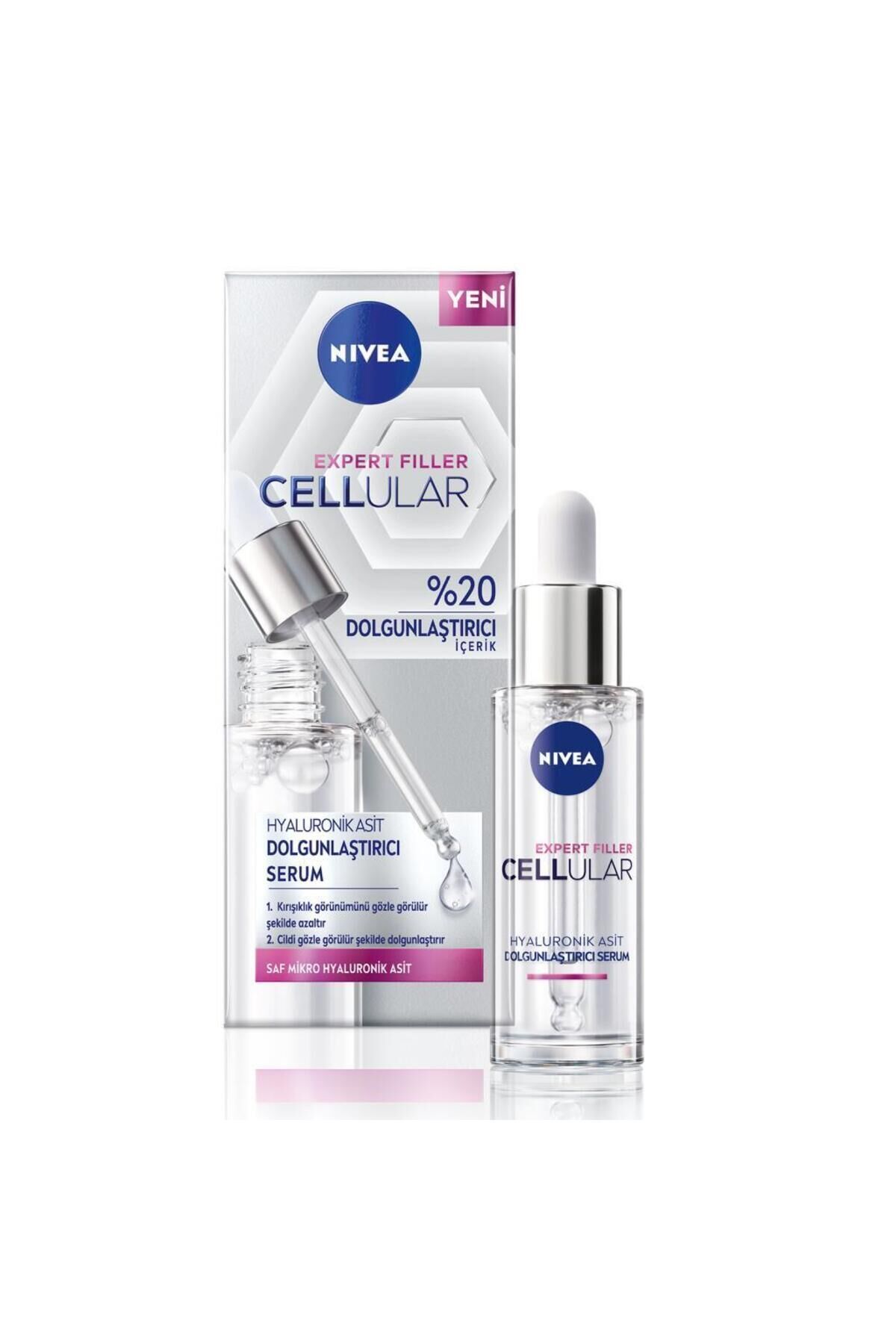 Intense Moisturizing Cellular Expert Filler Hyaluronic Acid Plumping Serum 30 ml Brightt256