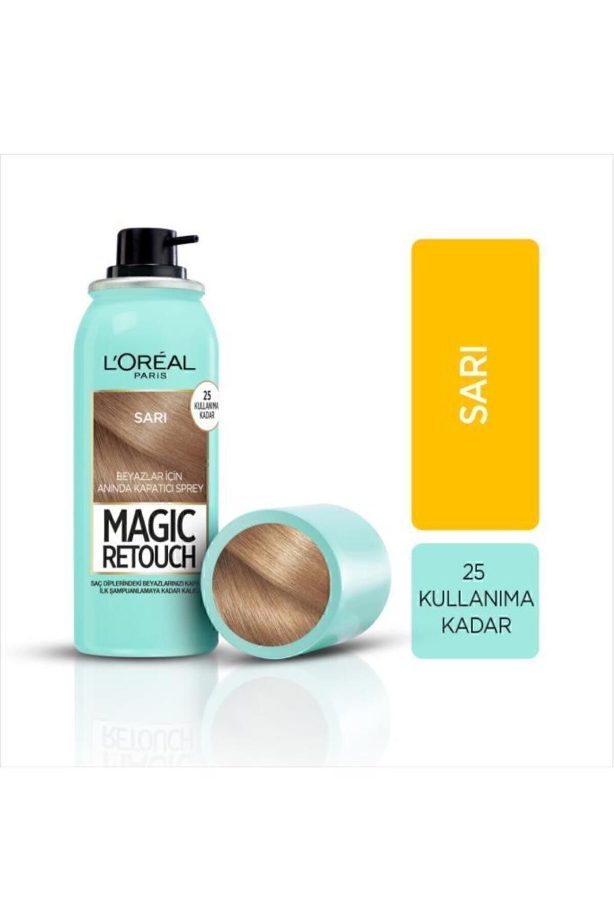 L'oréal Paris Magıc Retouch Beyaz Dipleri Kapatıcı Sprey - Sarı