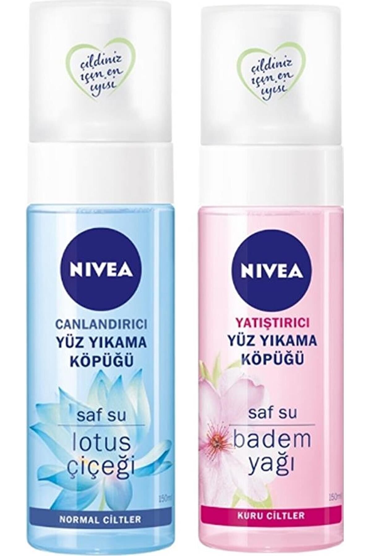 Yüz Yıkama Köpüğü 150 Ml Yatıştırıcı + 150 Ml Canlandırıcı