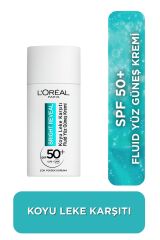 L'oréal Paris Bright Reveal Spf 50+ Koyu Leke Karşıtı Fluid Günlük Yüz Güneş Kremi 50ML