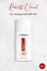 Loreal Paris Revitalift Clinical SPF 50+ Yüz Güneş Kremi 50 ml