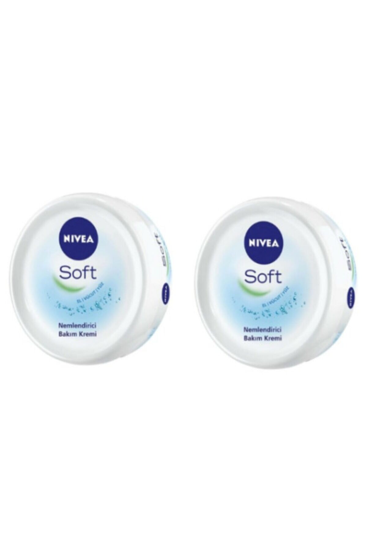 Nivea Soft El Vücut Yüz Jojoba Ve E Vitamini Içerikli Nemlendirici Bakım Kremi 100 Ml 2'li Set