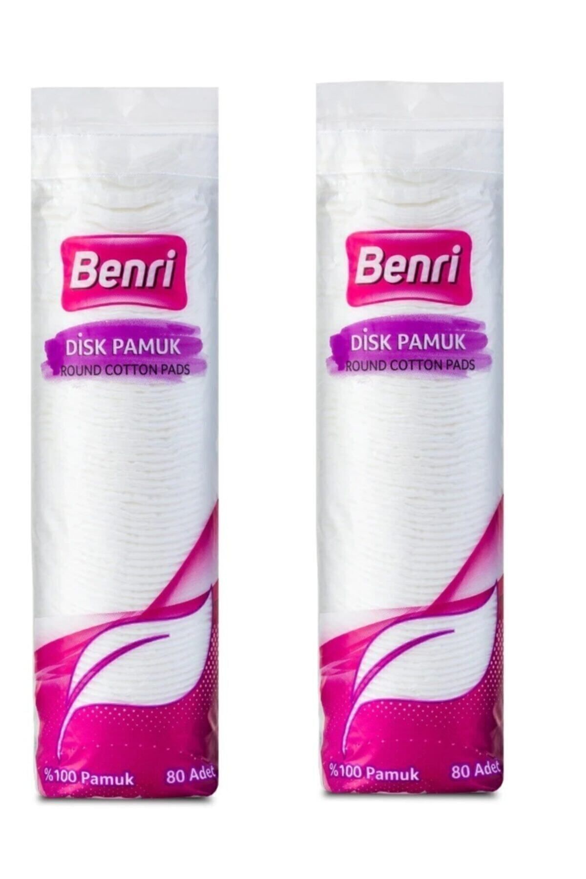 Disk Makyaj Temizleme Pamuğu 80 Adet X 2 Beyaz