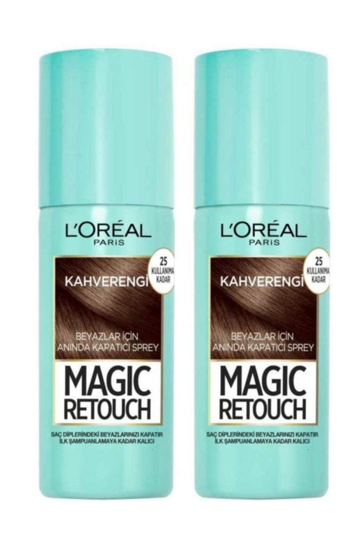 Loreal Magic Retouch Kahve Saç Spreyi X2 Kahve