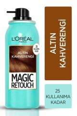 L'oreal Paris Beyaz Saçlar Için Kapatıcı Altın Kahverengi Saç Spreyi - Magic Retouch Altin Kahverengi̇