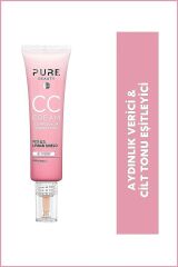 Pure&Beauty Cc Cream Spf50 Pa+++ 01 Ivory 30 ml Bej